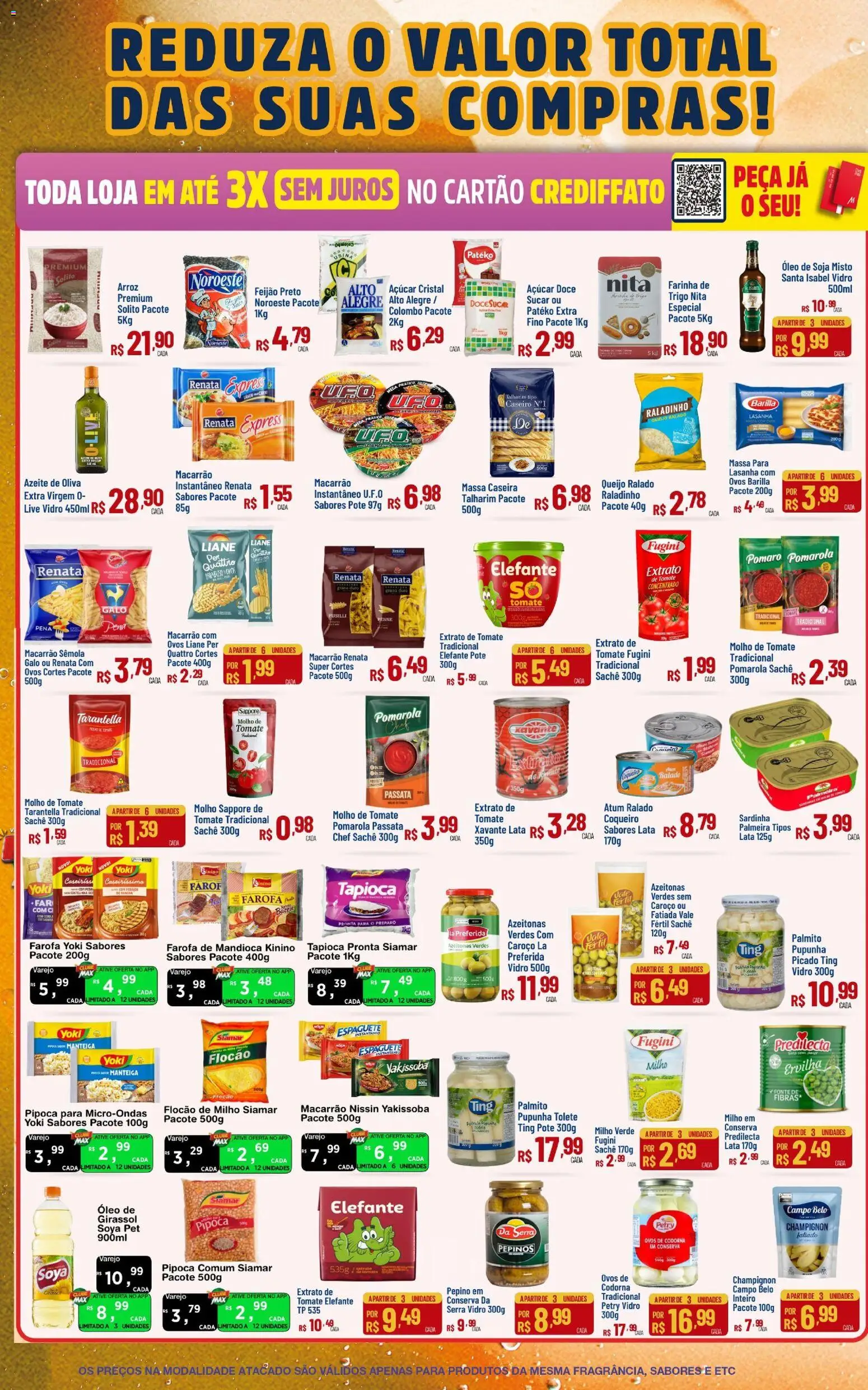 Max Atacadista Folheto - válido de 10.11.2025 | Página: 2 | Produtos: Azeitonas, Macarrão, Champignon, Atum