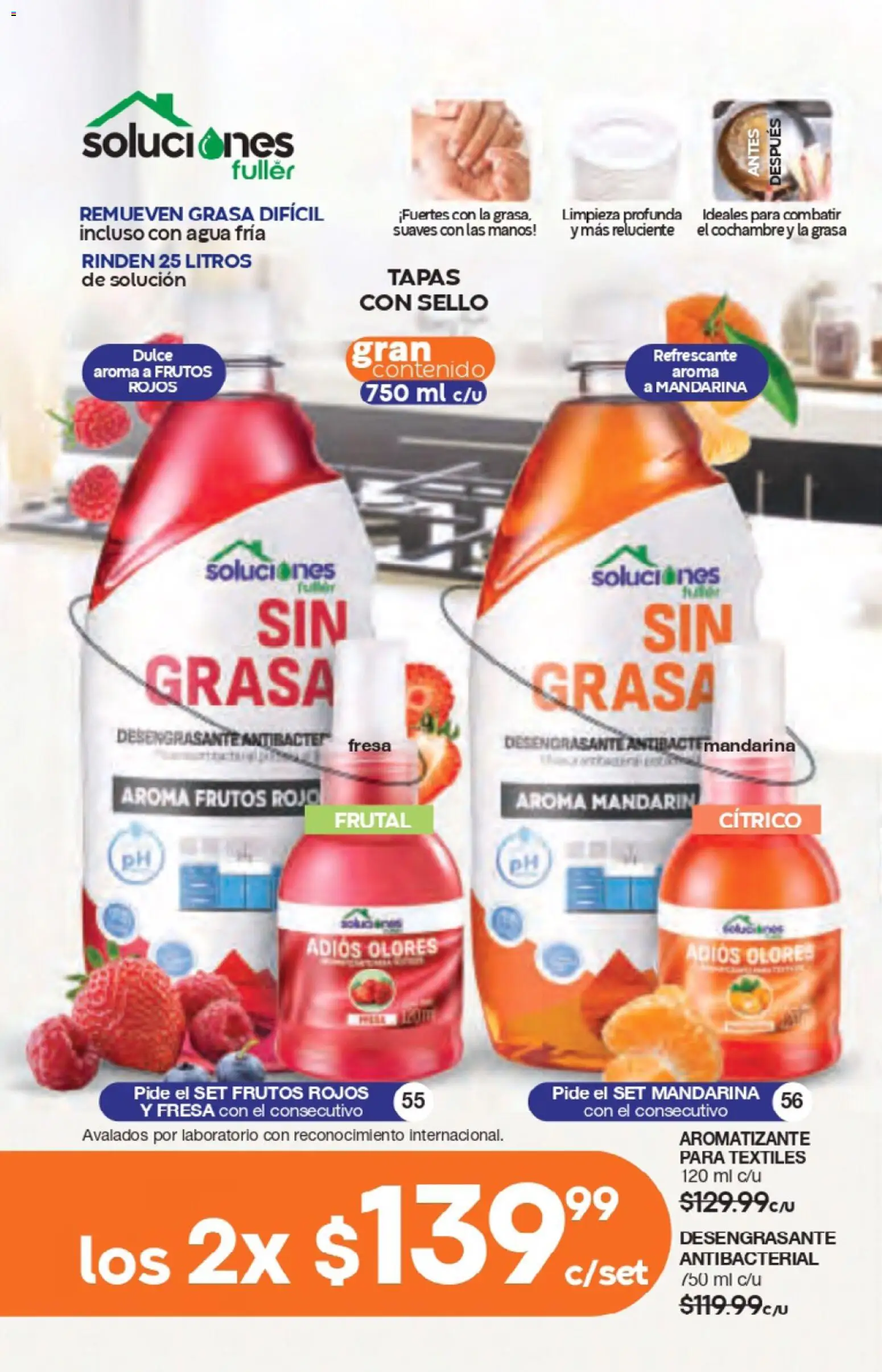 Nuevas ofertas de Fuller válidas en toda la República Mexicana desde el 04.02.2026. ¡Encuentra las mejores ofertas en Fuller campaña 22 2026! | Página: 44