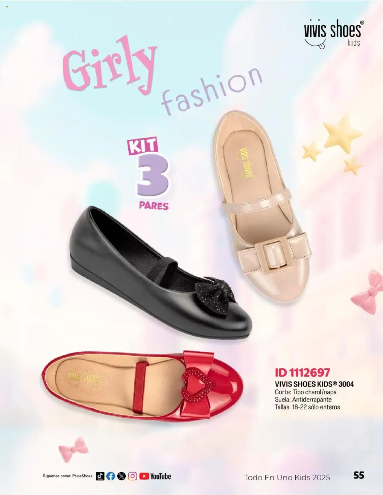 Nuevas ofertas de Price Shoes válidas en toda la República Mexicana desde el 23.04.2025. ¡Encuentra las mejores ofertas en Price Shoes catálogo Kids! | Página: 55