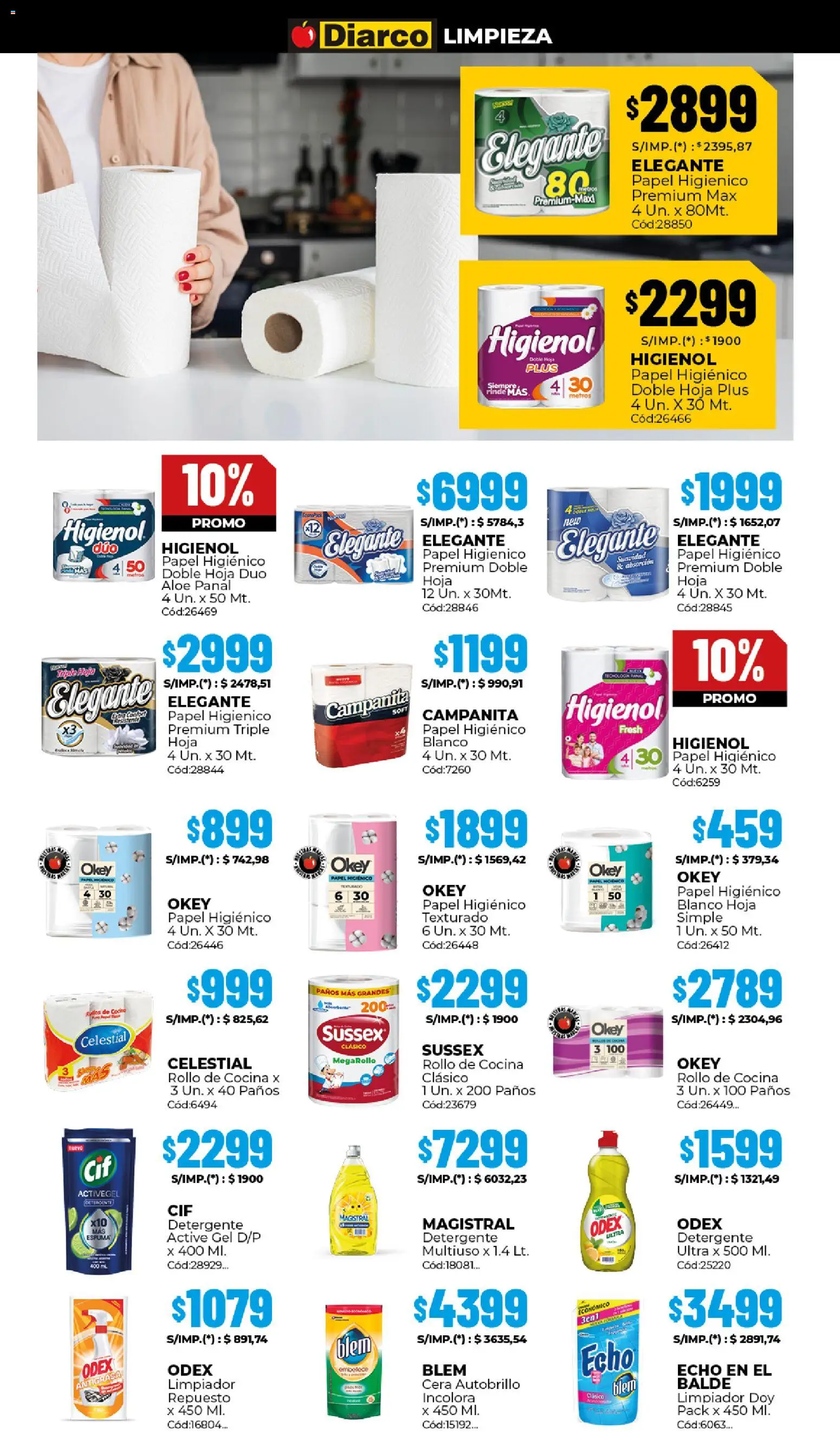 Diarco - Ofertas Gba │ válido desde el 08.12.2025 | Página: 17 | Productos: Antigrasa, Cocina, Detergente, Cera