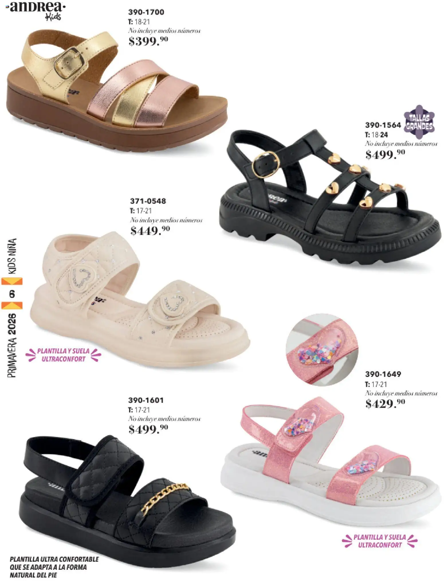 Nuevas ofertas de Andrea válidas en toda la República Mexicana desde el 25.01.2026. ¡Encuentra las mejores ofertas en Andrea catálogo Infantil! | Página: 6