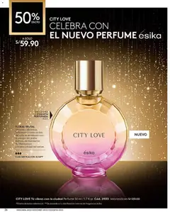 Vista previa de folleto Ésika - Campaña 18 de la Ésika válido desde 14.11.2025 | Página: 26 | Productos: Aceite, Bolsa, Perfume