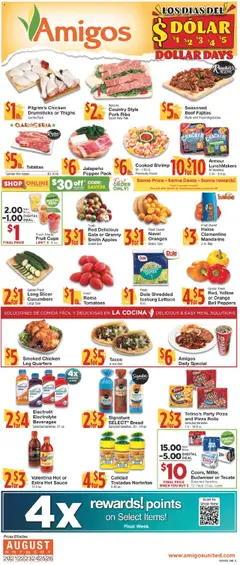 Preview of United Supermarkets weekly ads valid from 19.08.2025