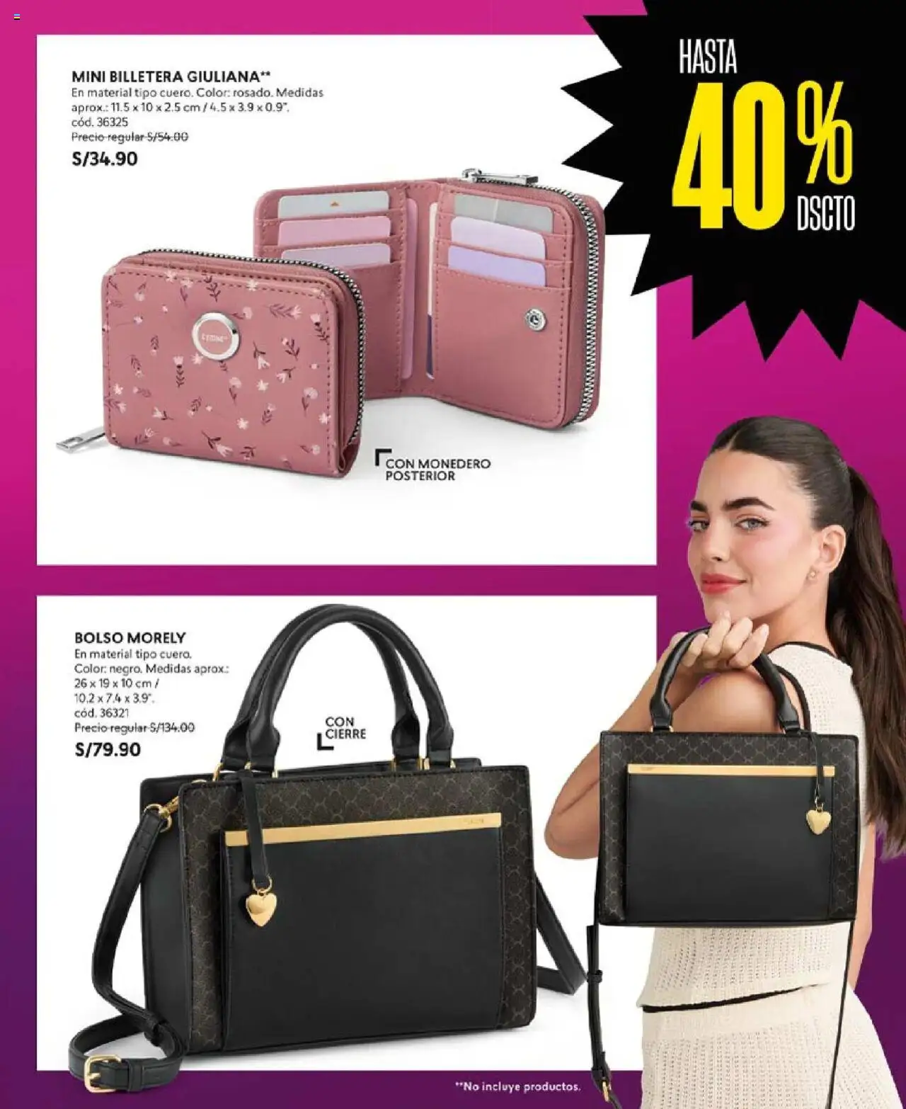 Catálogo CyZone válido desde 25.08.2025 | Página: 77 | Productos: Bolso, Billetera