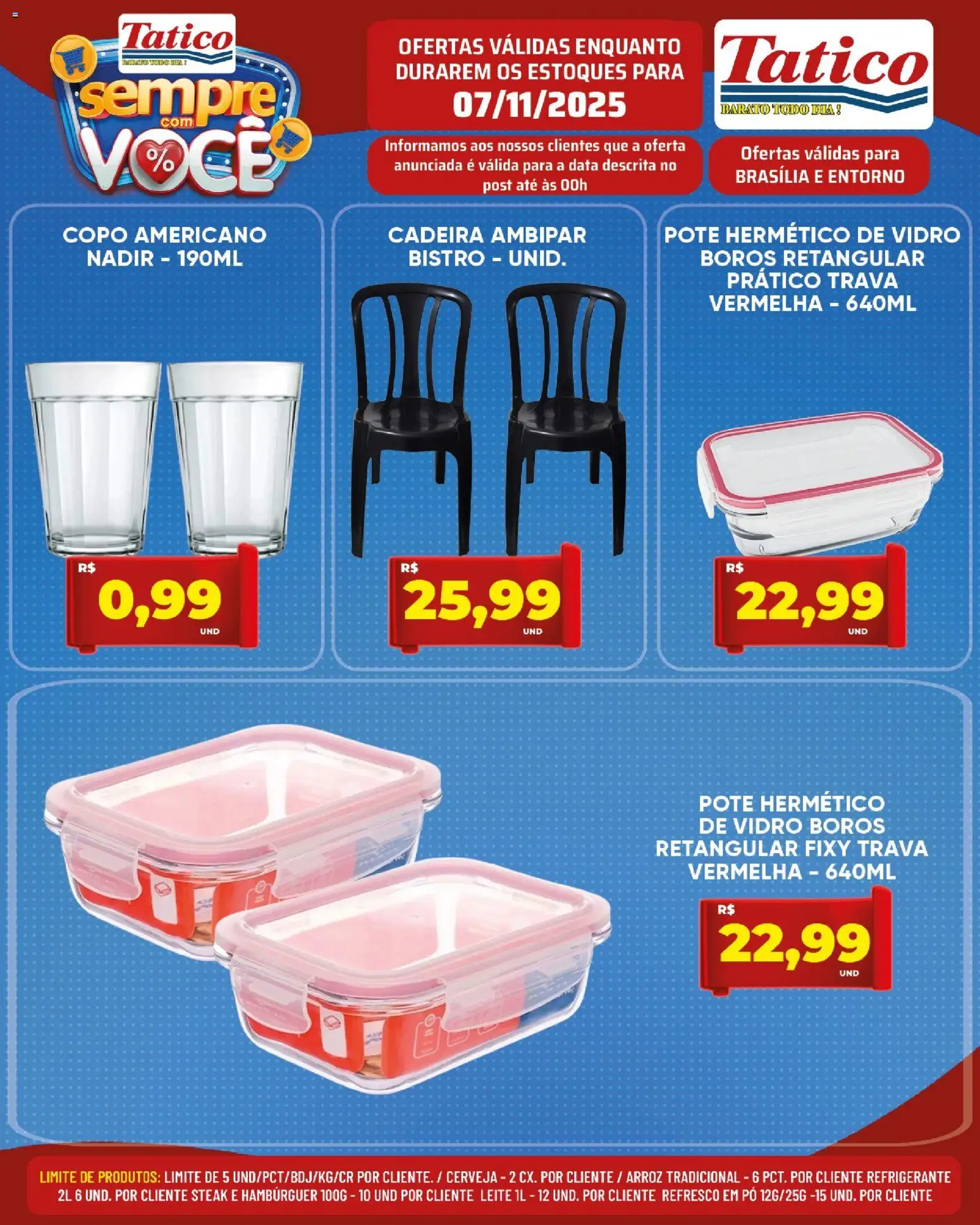 Tatico Folheto - válido de 07.11.2025 | Página: 15 | Produtos: Refresco, Cadeira, Leite, Arroz