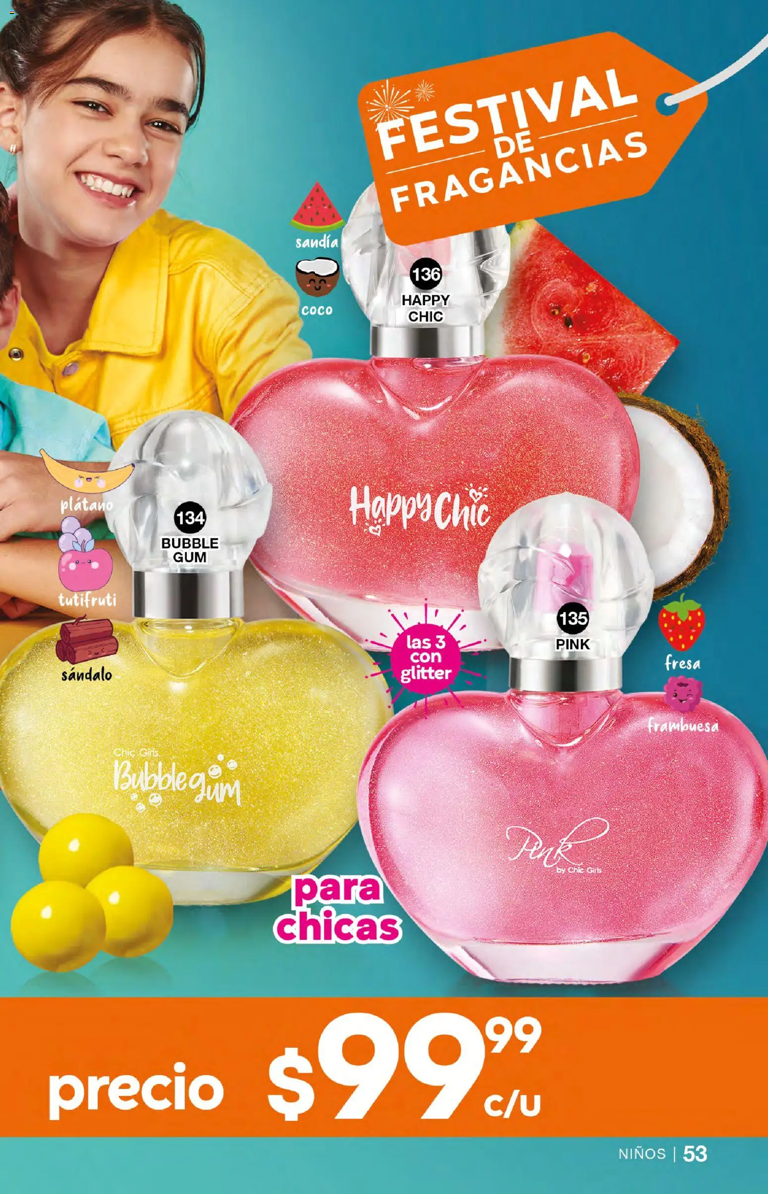 Nuevas ofertas de Fuller válidas en toda la República Mexicana desde el 18.02.2026. ¡Encuentra las mejores ofertas en Fuller campaña 23 2026! | Página: 53 | Productos: Fresa, Plátano, Sandía, Glitter