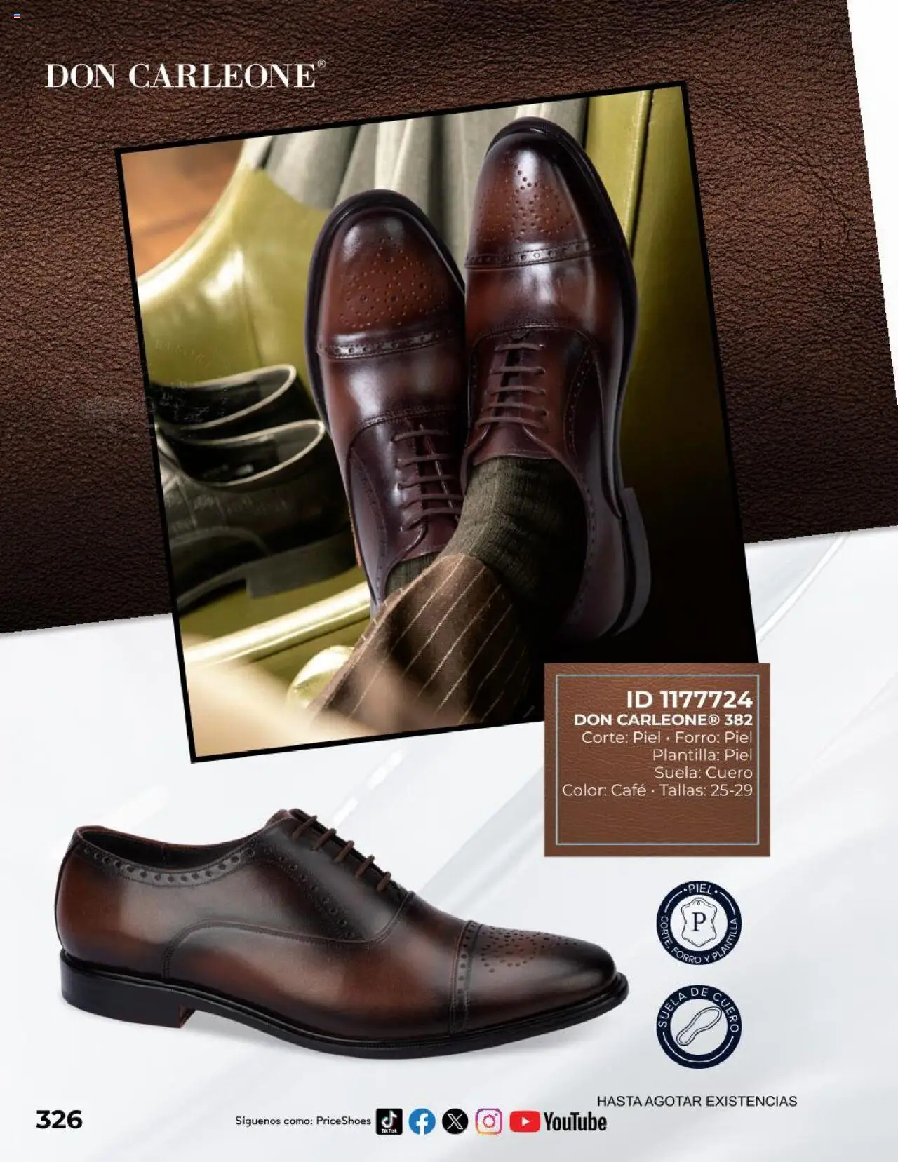 Nuevas ofertas de Price Shoes válidas en toda la República Mexicana desde el 19.10.2025. ¡Encuentra las mejores ofertas en Price Shoes catálogo Exclusivos 2025! | Página: 324