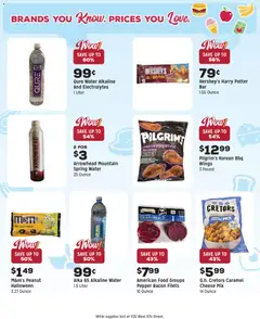 Preview of Grocery Outlet weekly ads valid from 05.11.2025 | Page: 11 | Products: Milk, Cheese, Chocolate, Water