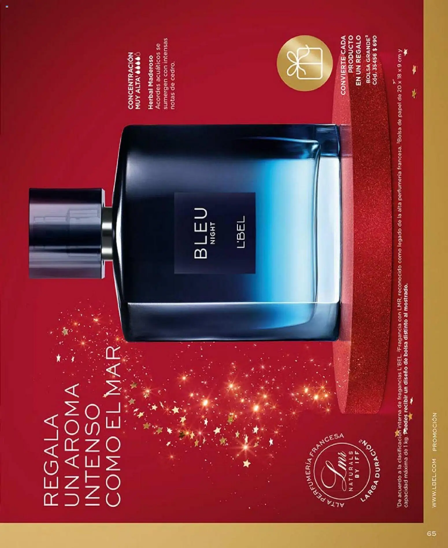 Catálogo L'Bel Campaña 1 │ válido desde el 01.01.2026 | Página: 65 | Productos: Bolsa, Fragancia