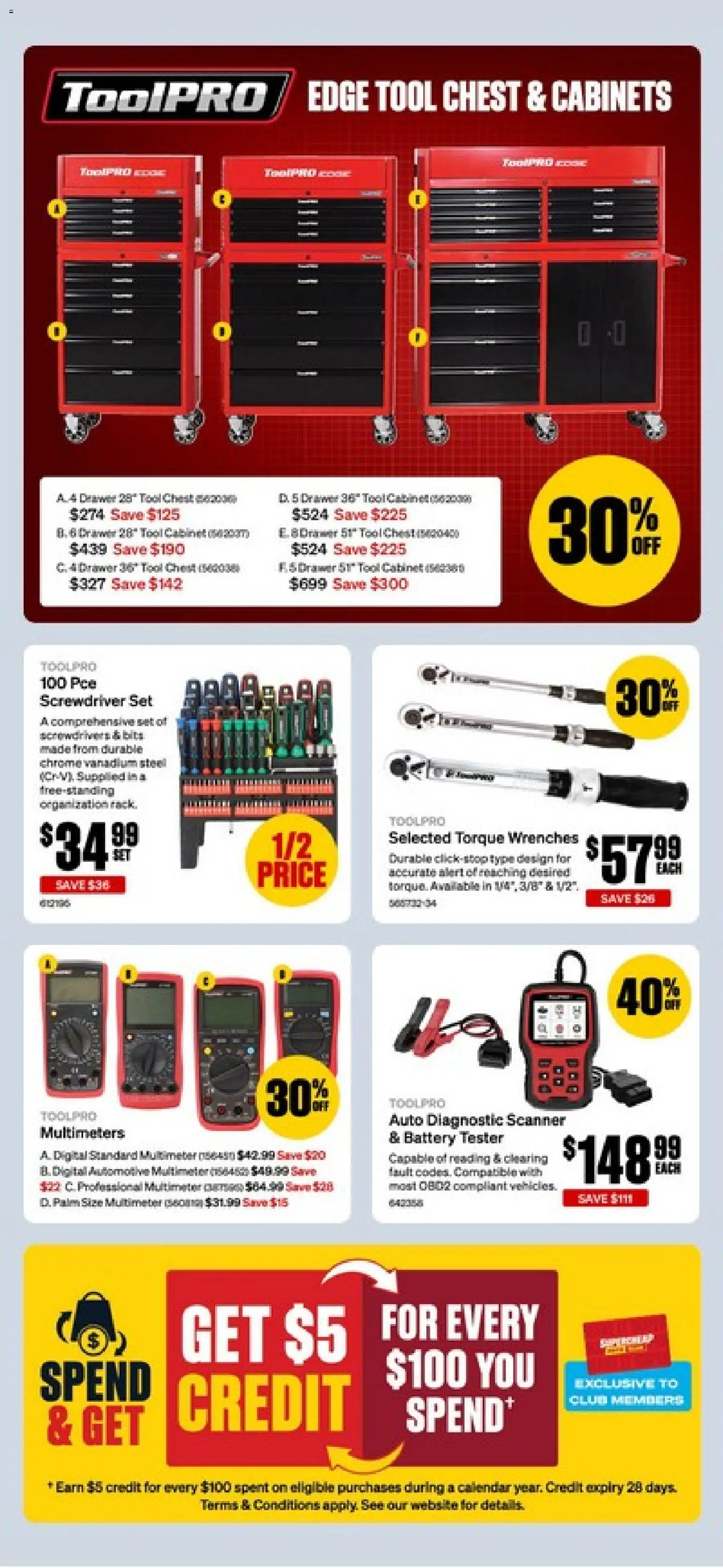 Supercheap Auto catalogue - valid from 21.01.2026 | Page: 38 | Products: Battery, Drawer, Digital, Scanner