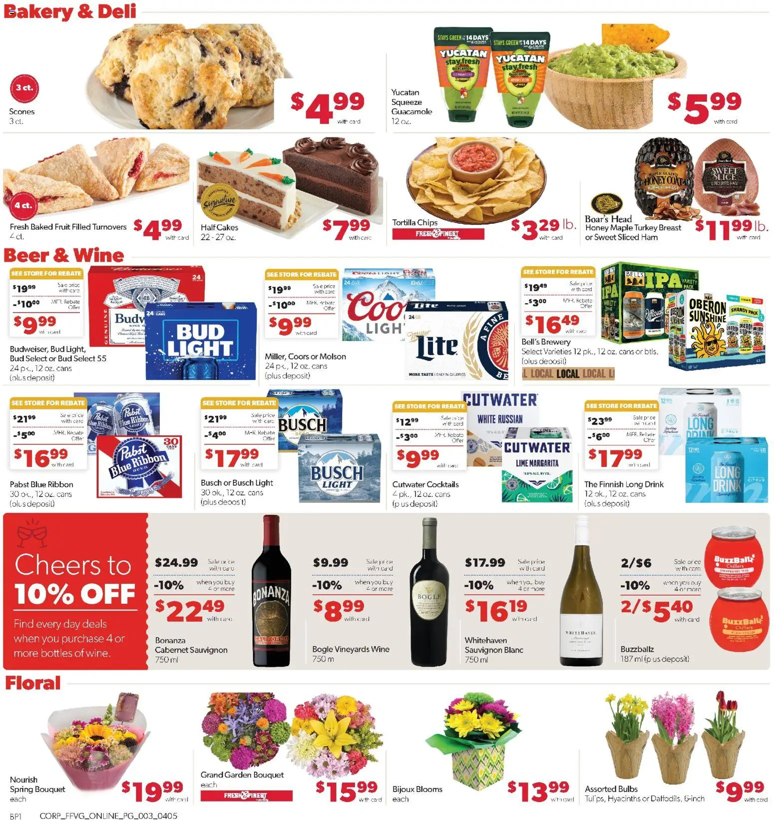 Family Fare Weekly Ad - valid from 05.04.2026 | Page: 7 | Products: Bakery, Beer, Chips, Lime