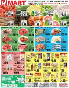 Preview of Hmart weekly ads valid from 27.03.2026