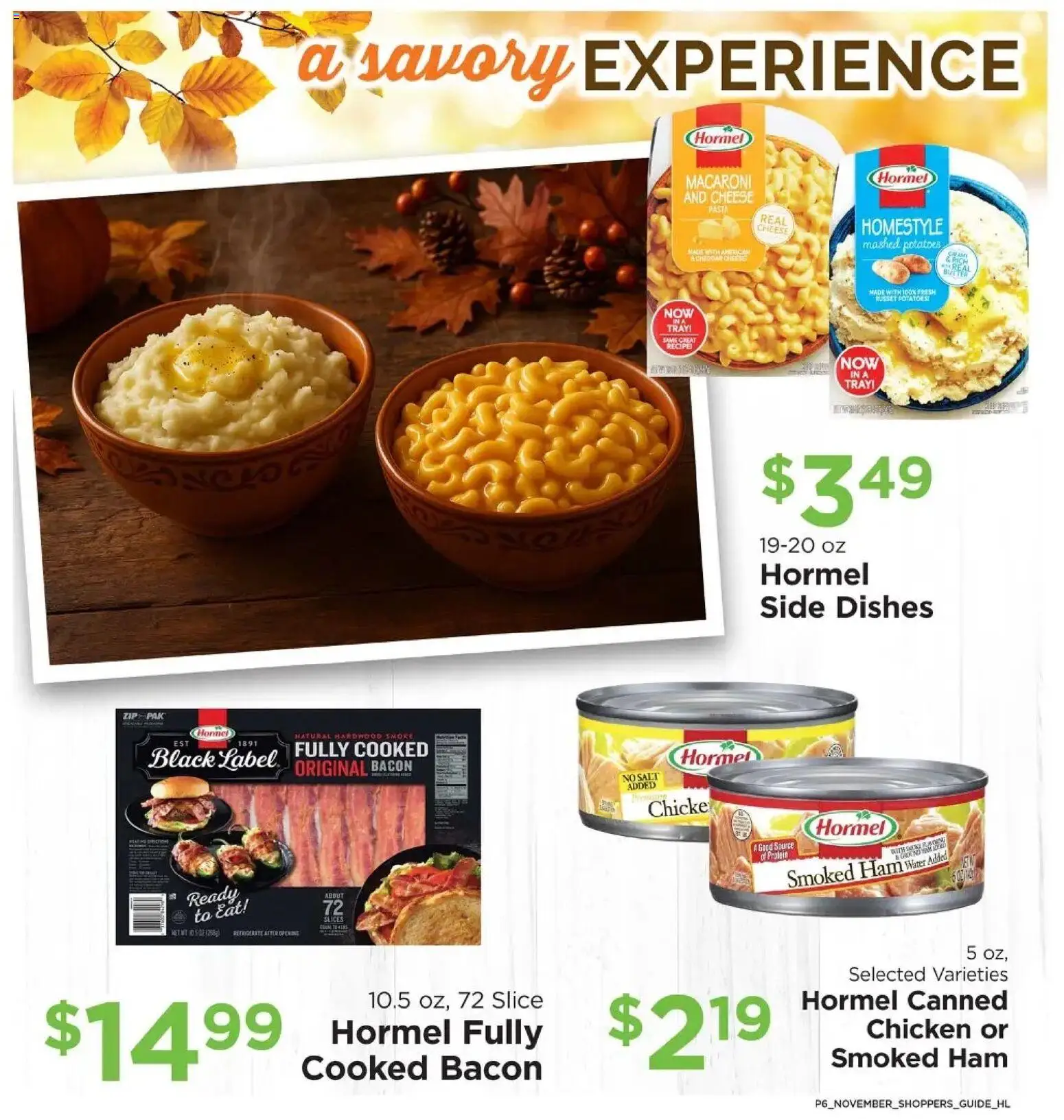Homeland Bring Savings Home Shopper's Guide - valid from 01.11.2025 | Page: 6 | Products: Butter, Cheese, Pasta, Salt
