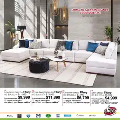 Nuevas ofertas de Muebles Dico válidas en toda la República Mexicana desde el 01.09.2025. ¡Encuentra las mejores ofertas en Muebles Dico - Catálogo Expo Show Puebla Septiembre! | Página: 29 | Productos: Sillón, Algodón