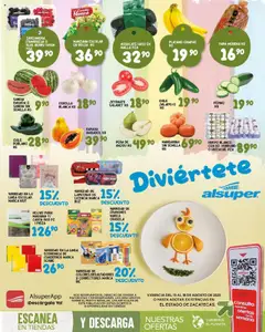 Vista previa de Alsuper - Folleto - Zacatecas, nuevo folleto de la tienda, válido en México a partir del 15.08.2025