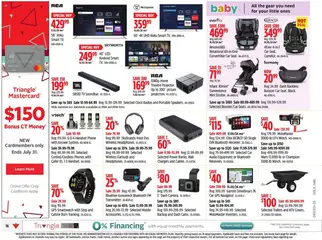 Canadian Tire flyer valid from 25.07.2025 | Page: 27 | Products: Phone, Tv, Audio, Smartwatch