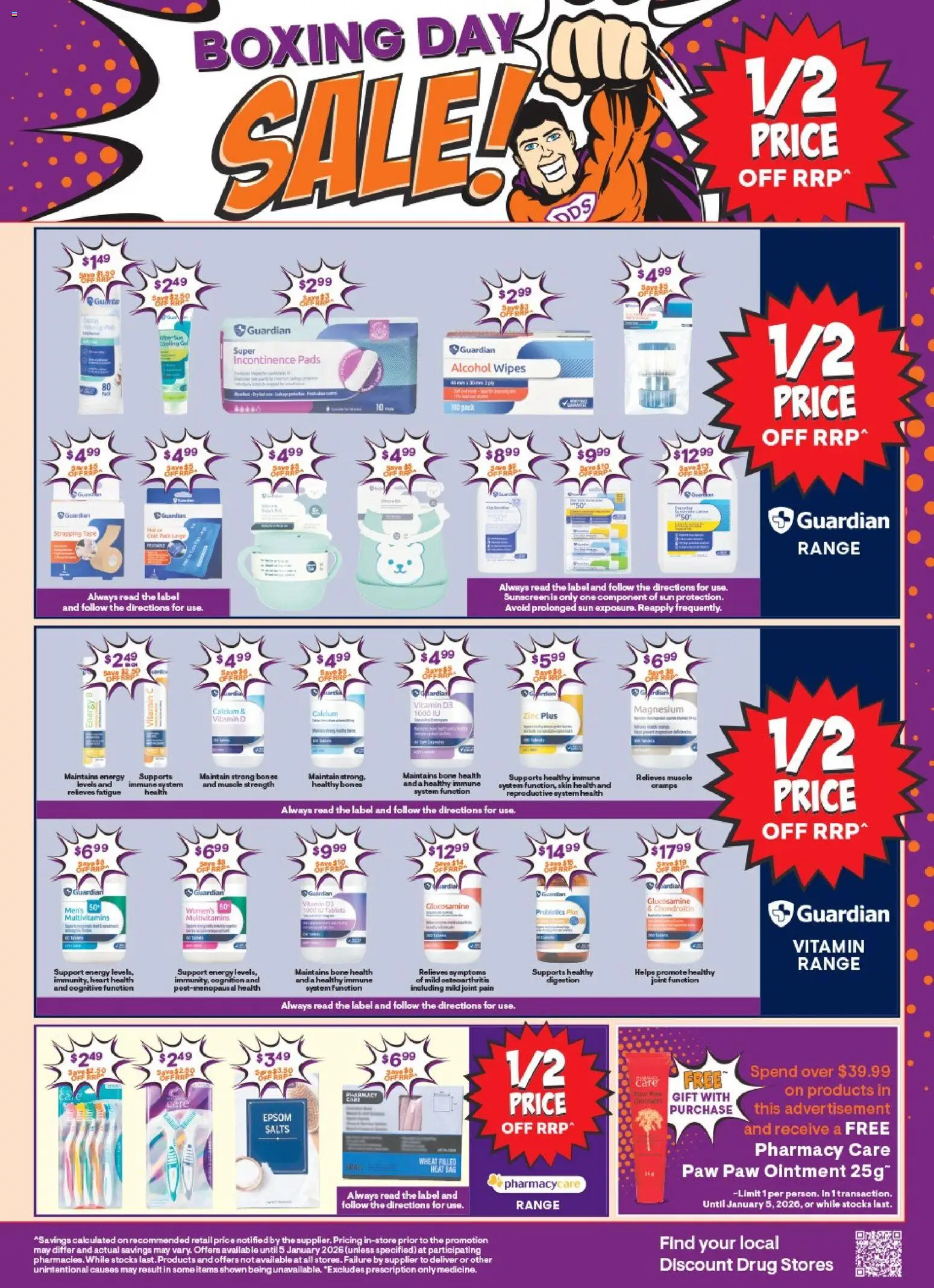 Discount Drug Stores catalogue - valid from 25.12.2025 | Page: 2 | Products: Wheat, Tablets, Vitamin, Zinc