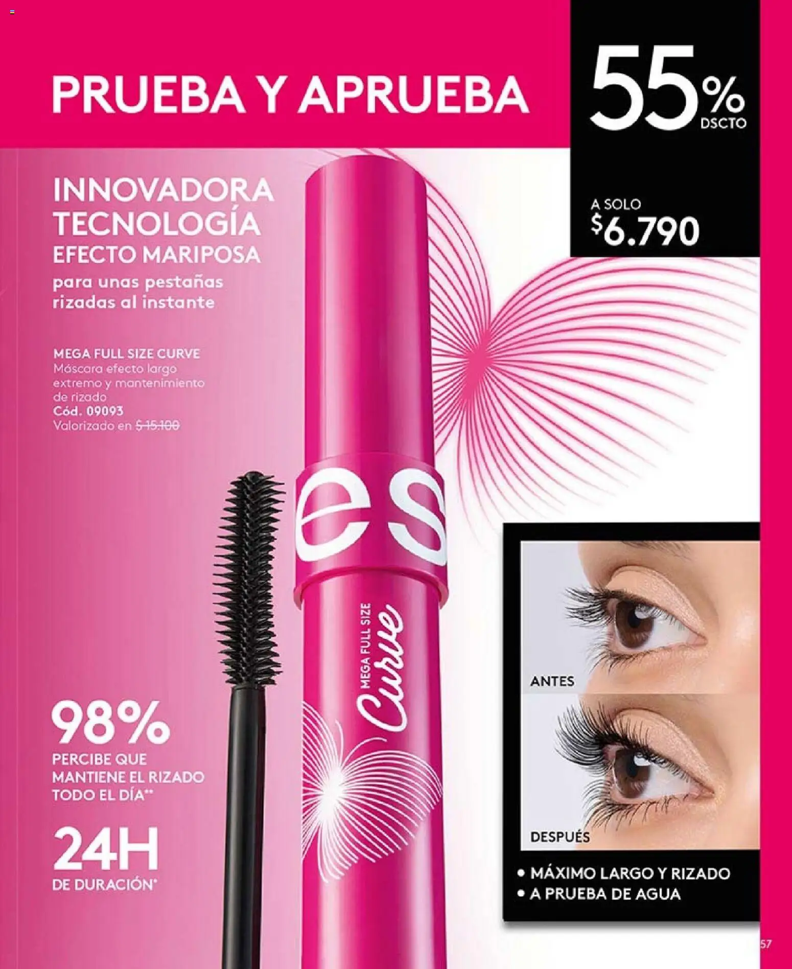 Catálogo Ésika Campaña 1 │ válido desde el 01.01.2026 | Página: 57 | Productos: Agua, Máscara