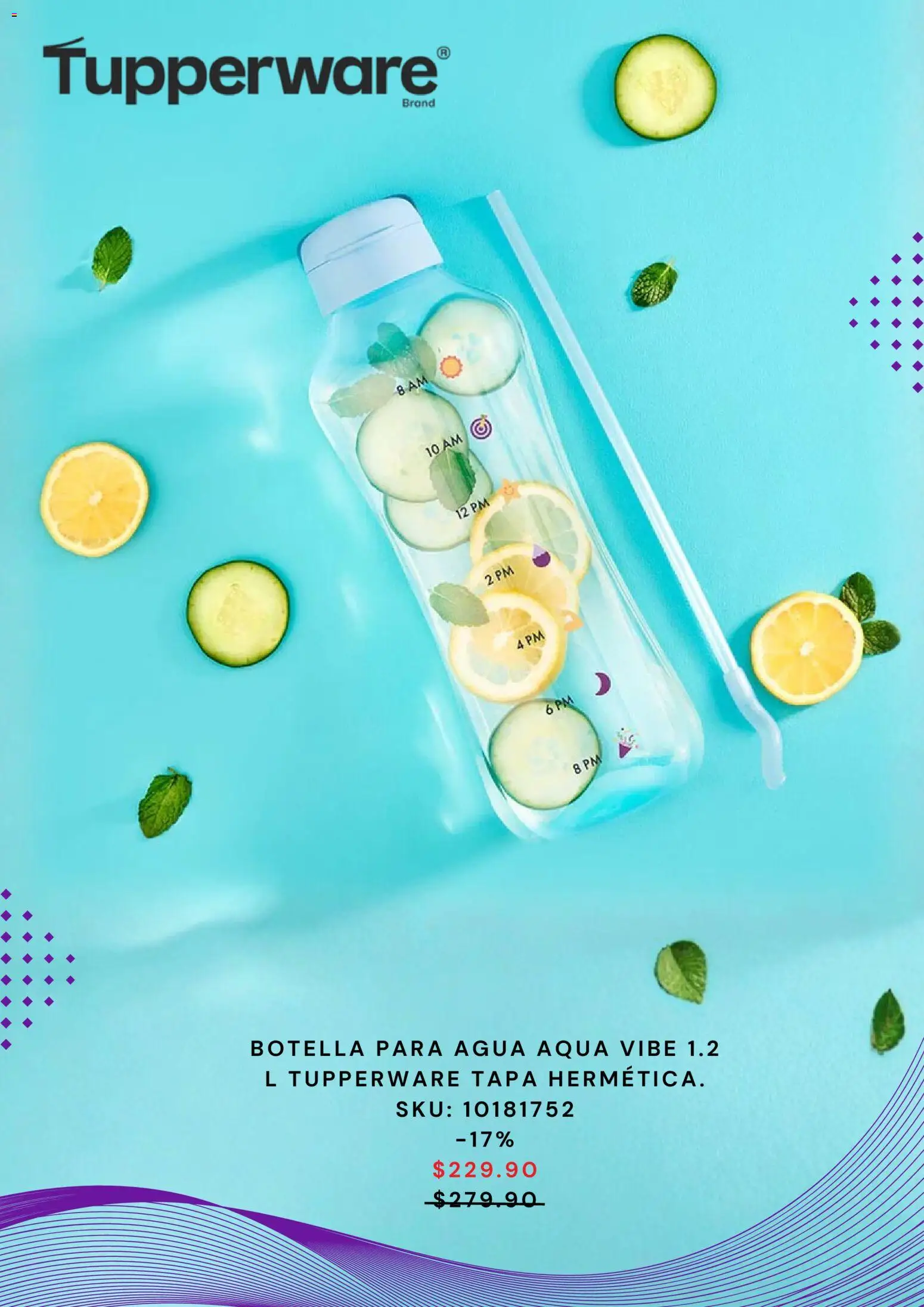 Nuevas ofertas de Tupperware válidas en toda la República Mexicana desde el 11.11.2025. ¡Encuentra las mejores ofertas en Tupperware Buen Fin ! | Página: 7 | Productos: Agua, Botella