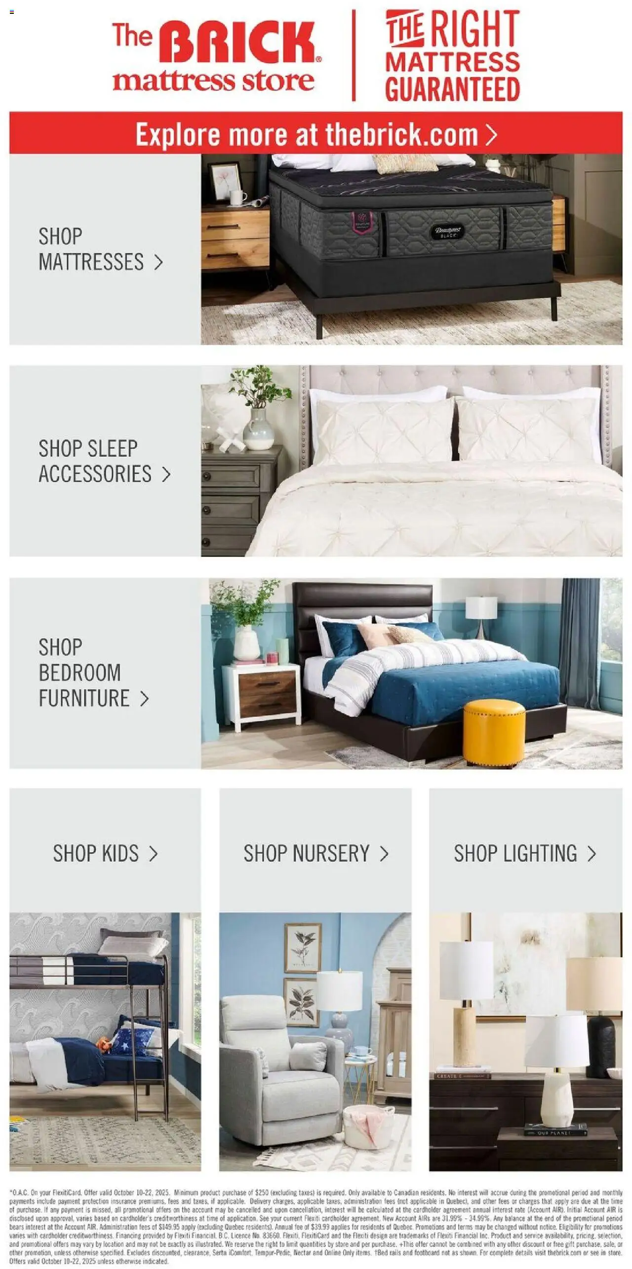 The Brick flyer valid from 10.10.2025 | Page: 19 | Products: Mattress