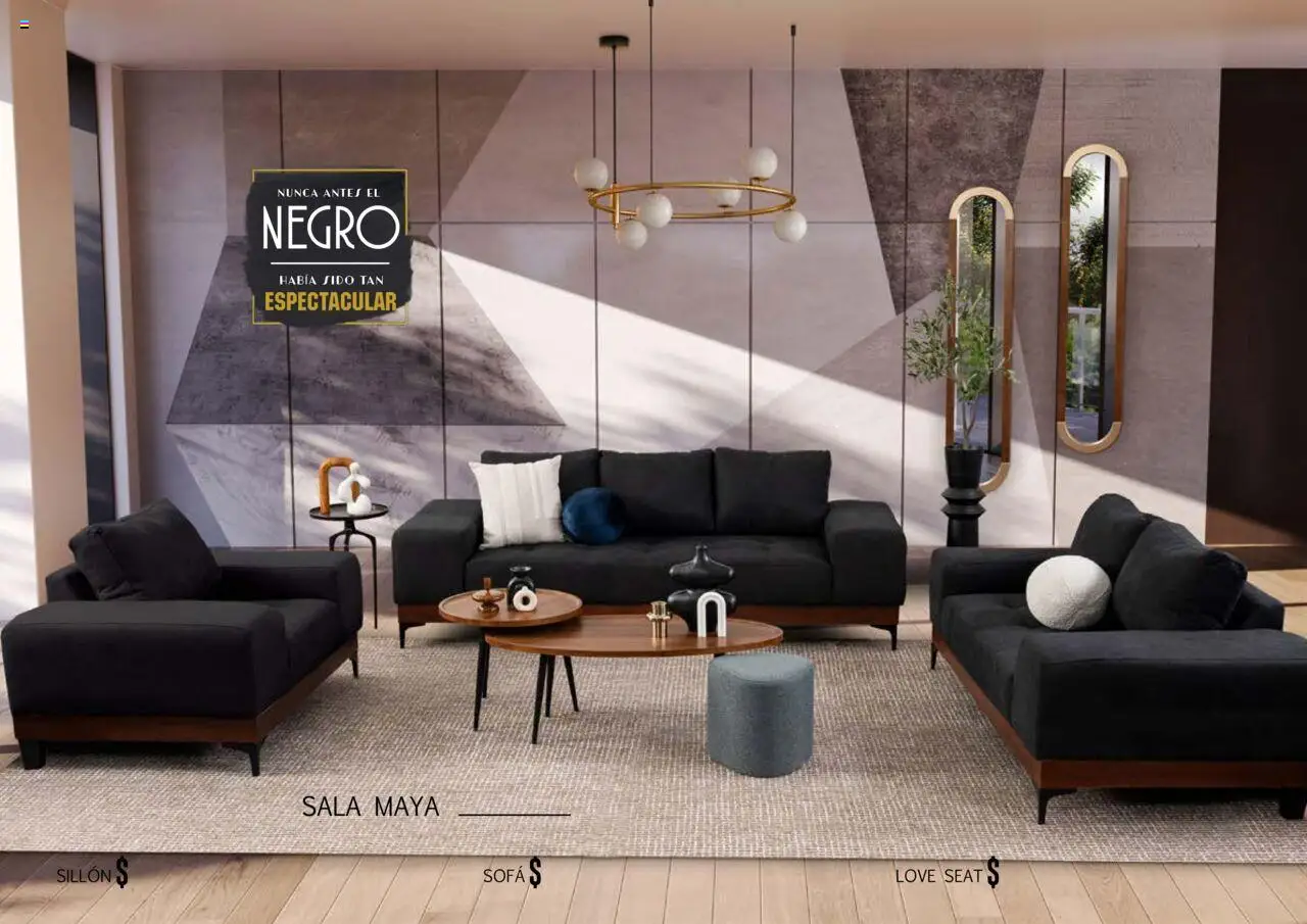 Nuevas ofertas de Muebles Dico válidas en toda la República Mexicana desde el 25.09.2025. ¡Encuentra las mejores ofertas en Muebles Dico - Catálogo Black Chicago! | Página: 39 | Productos: Sofá, Sillón