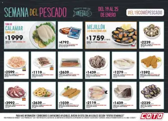Vista previa Coto - Semana del Pescado válido desde el 19.01.2026