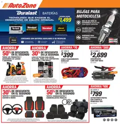 Vista previa de AutoZone catálogo, nuevo folleto de la tienda, válido en México a partir del 15.04.2026 | Página: 2 | Productos: Cable, Pintura, Batería