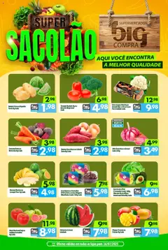 Big Compra - Ofertas Sacolao - Pré-Visualização do folheto da loja Big Compra, válido de 16.07.2025