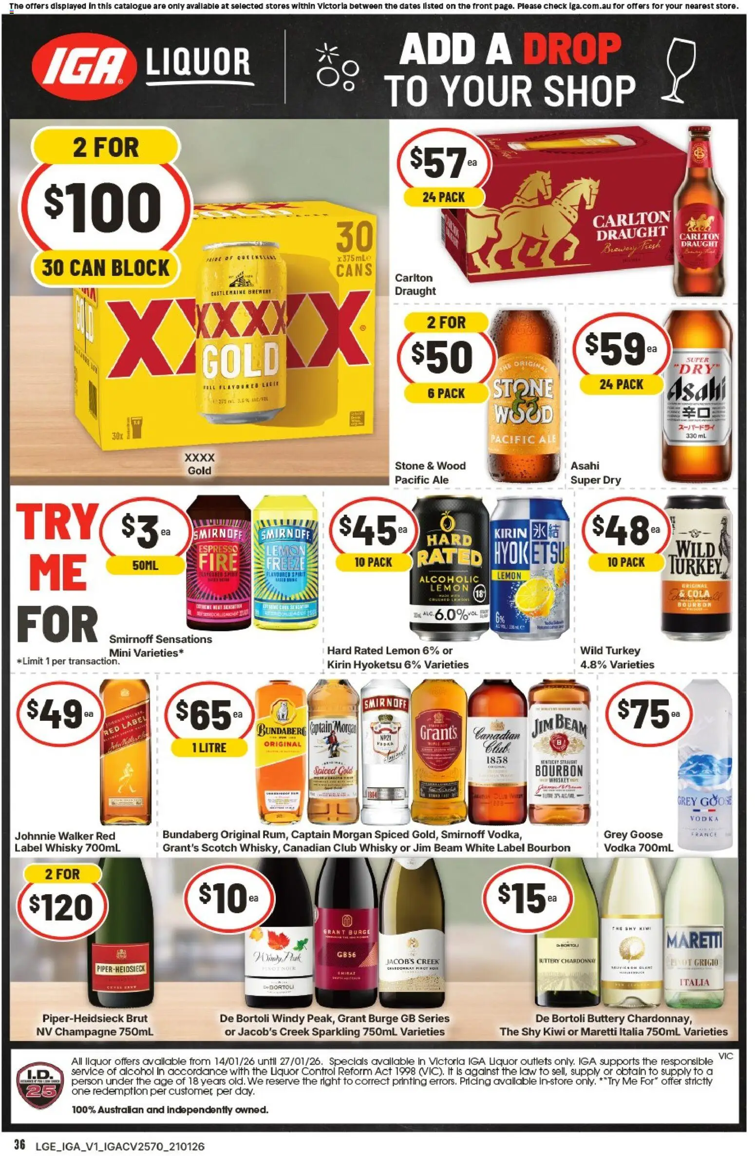 IGA catalogue - valid from 21.01.2026 | Page: 5 | Products: Dairy, Coffee, Laundry, Tablets