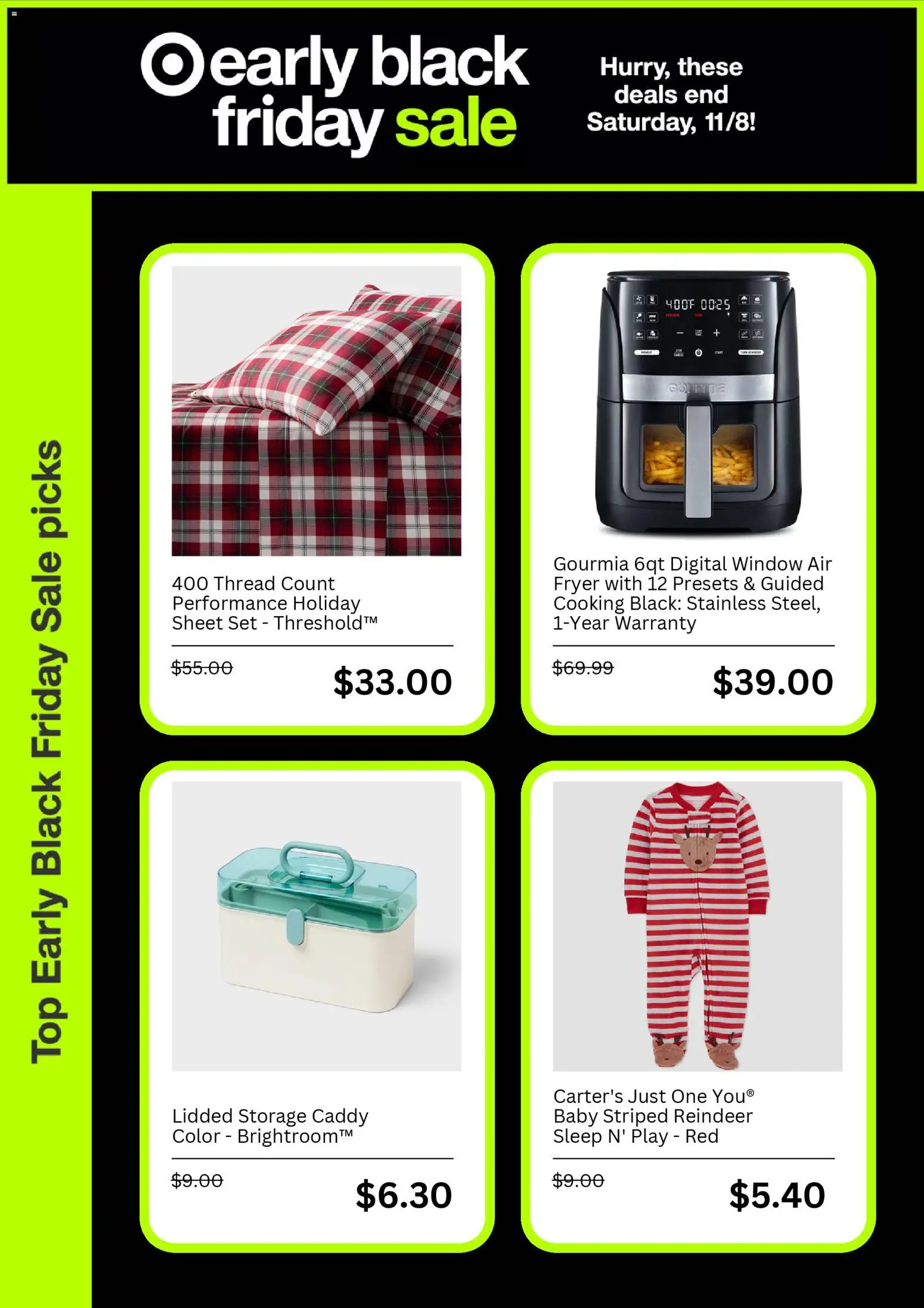 Target Early Black Friday - valid from 06.11.2025 | Page: 5 | Products: Fryer, Sheet