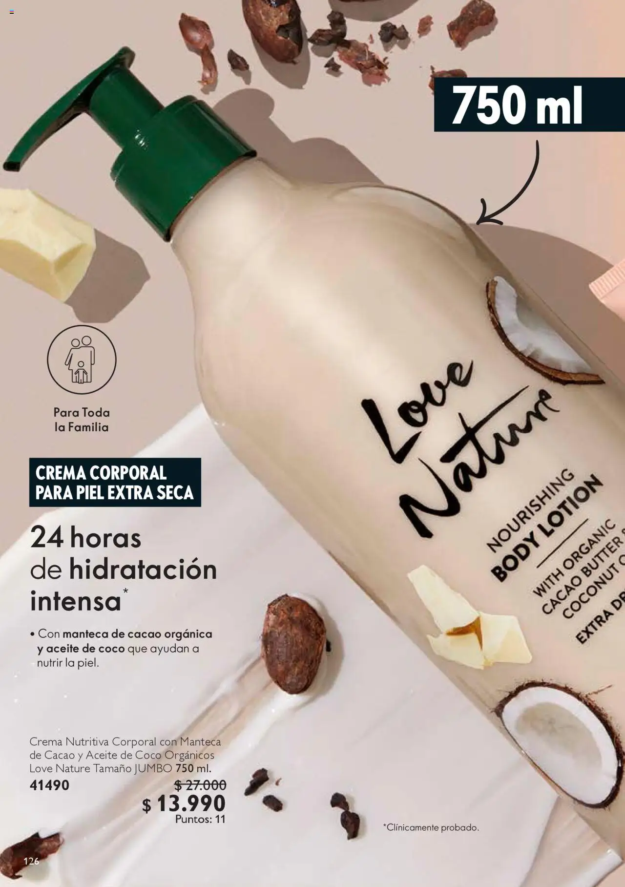 Oriflame - Catálogo │ válido desde el 13.09.2025 | Página: 126 | Productos: Cacao, Manteca, Aceite, Crema