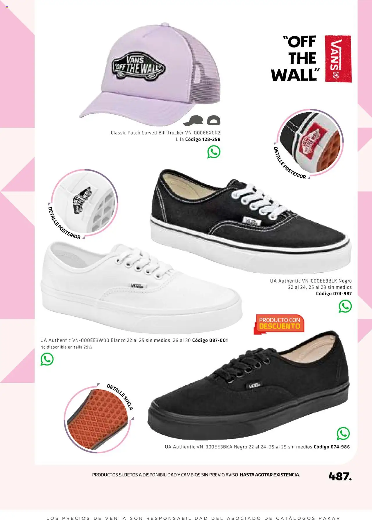 Nuevas ofertas de SC Pakar válidas en toda la República Mexicana desde el 29.08.2025. ¡Encuentra las mejores ofertas en SC Pakar - Catálogo Otoño Women! | Página: 487