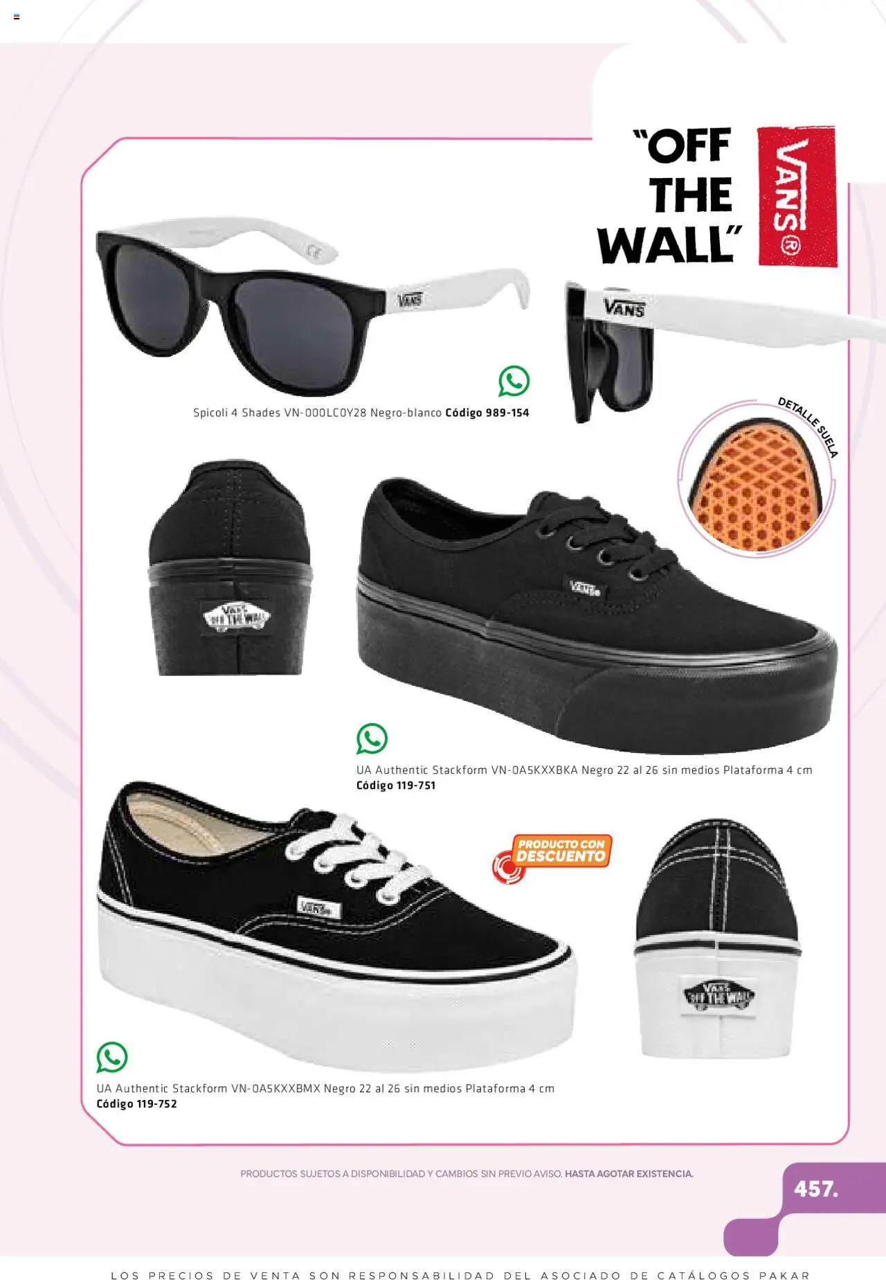 Nuevas ofertas de SC Pakar válidas en toda la República Mexicana desde el 06.03.2025. ¡Encuentra las mejores ofertas en SC Pakar catálogo Women! | Página: 457