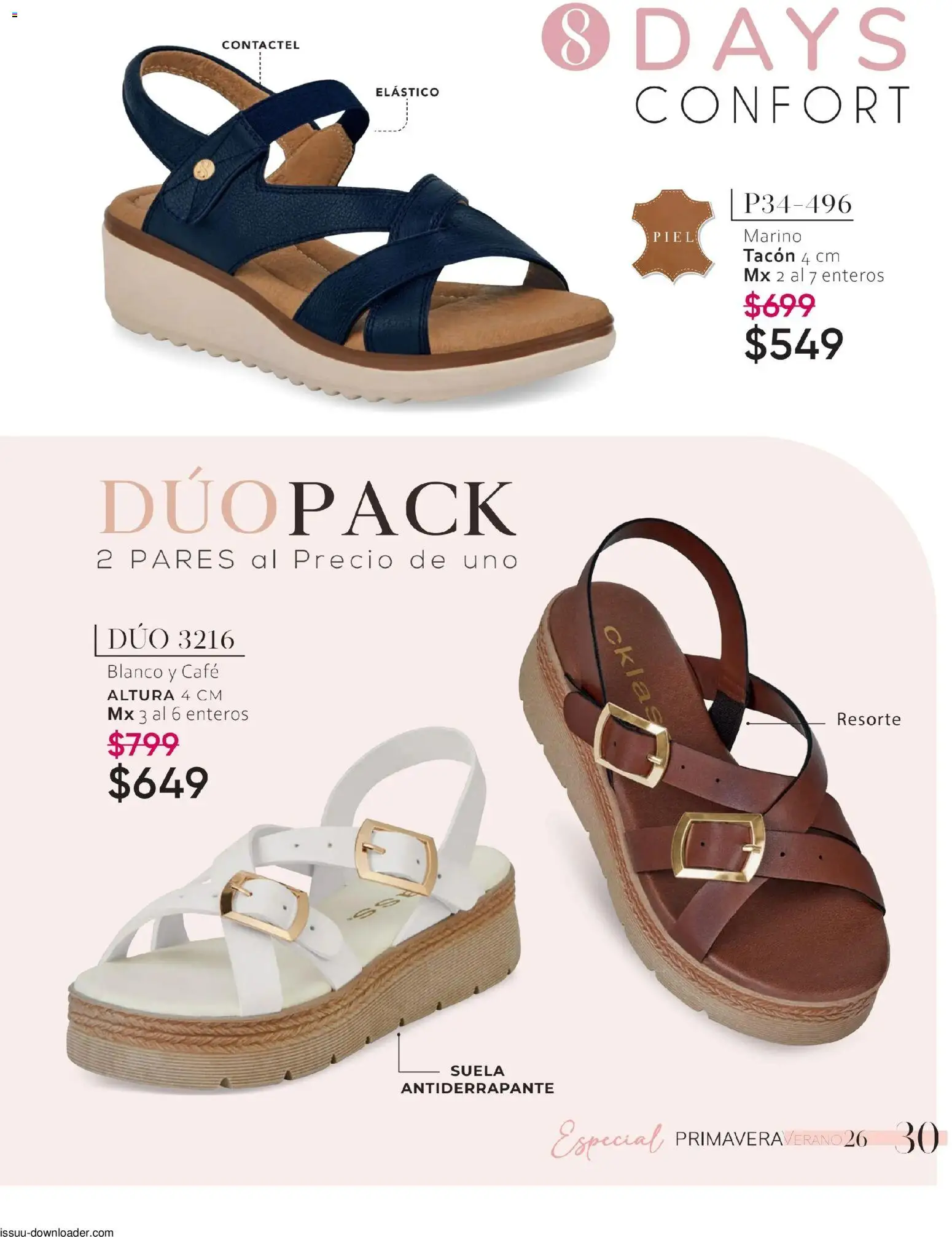 Nuevas ofertas de Cklass válidas en toda la República Mexicana desde el 26.01.2026. ¡Encuentra las mejores ofertas en Cklass catálogo Especial Calzado! | Página: 31