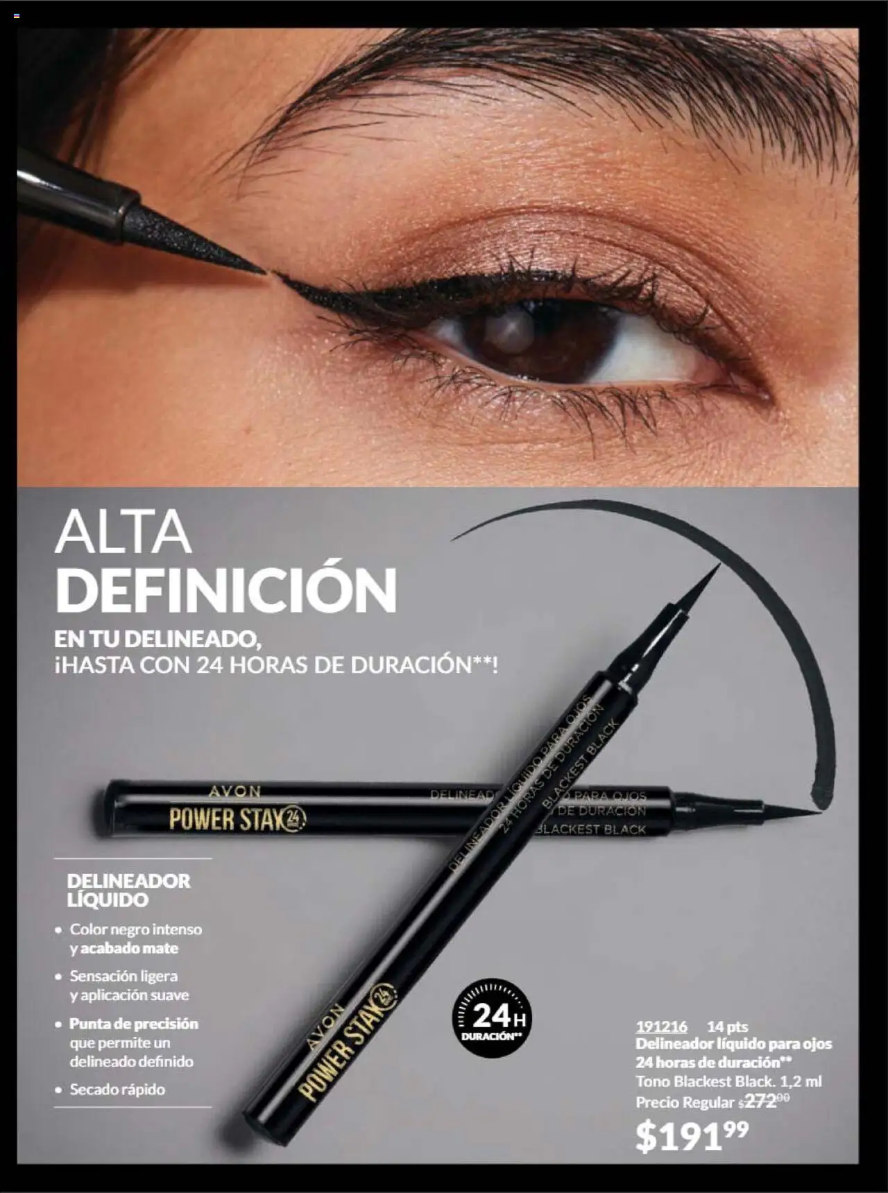 Nuevas ofertas de AVON válidas en toda la República Mexicana desde el 09.10.2025. ¡Encuentra las mejores ofertas en AVON - Campaña 16 2025! | Página: 39 | Productos: Mate, Delineador