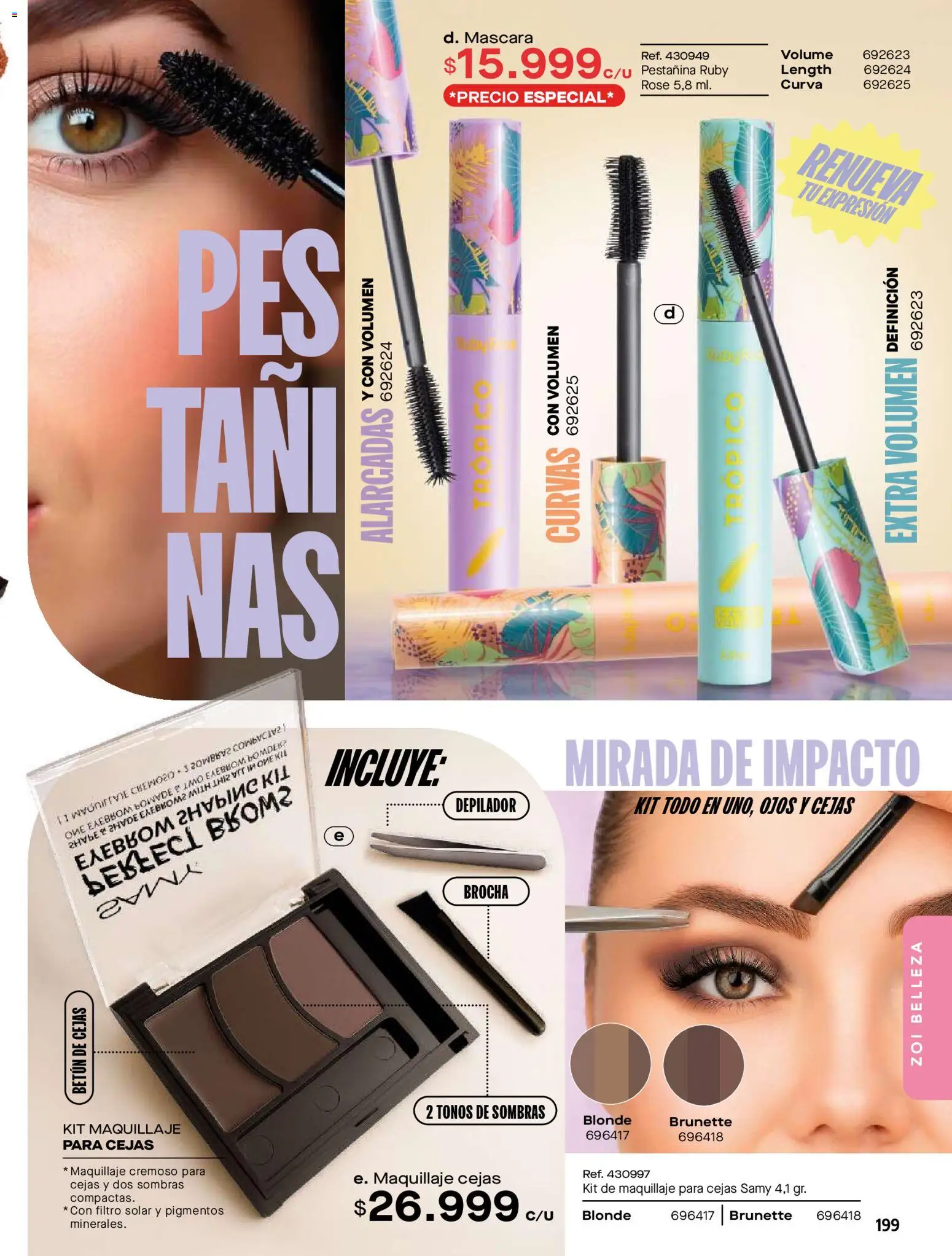 Pacifika revista - valida desde el 01.02.2026 | Página: 199 | Productos: Betún, Depilador, Brocha, Máscara