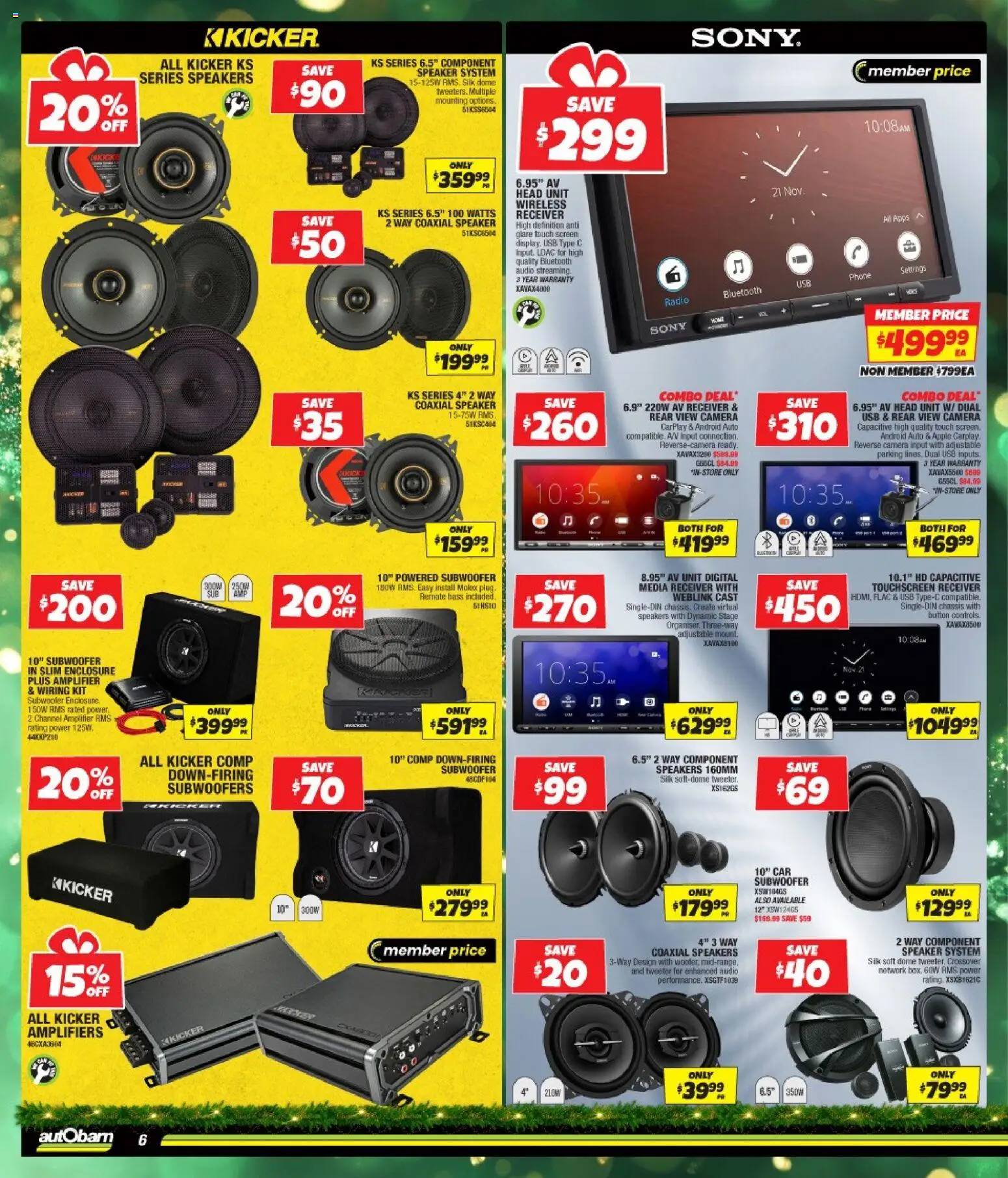 Autobarn catalogue - valid from 03.12.2025 | Page: 6 | Products: Digital, Speaker, Usb, Screen
