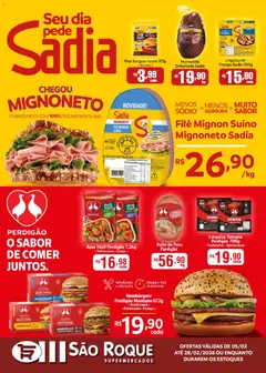 São Roque Supermercados - Ofertas BRF - Pré-Visualização do folheto da loja São Roque Supermercados, válido de 05.02.2026 | Página: 1