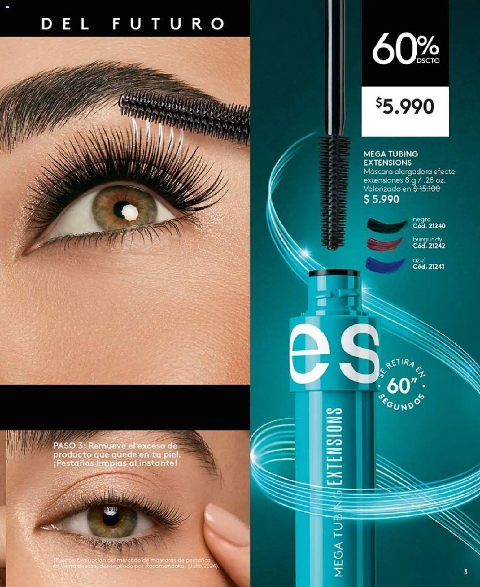 Catálogo Ésika Campaña 2 │ válido desde el 15.01.2026 | Página: 3 | Productos: Máscara, Fuente