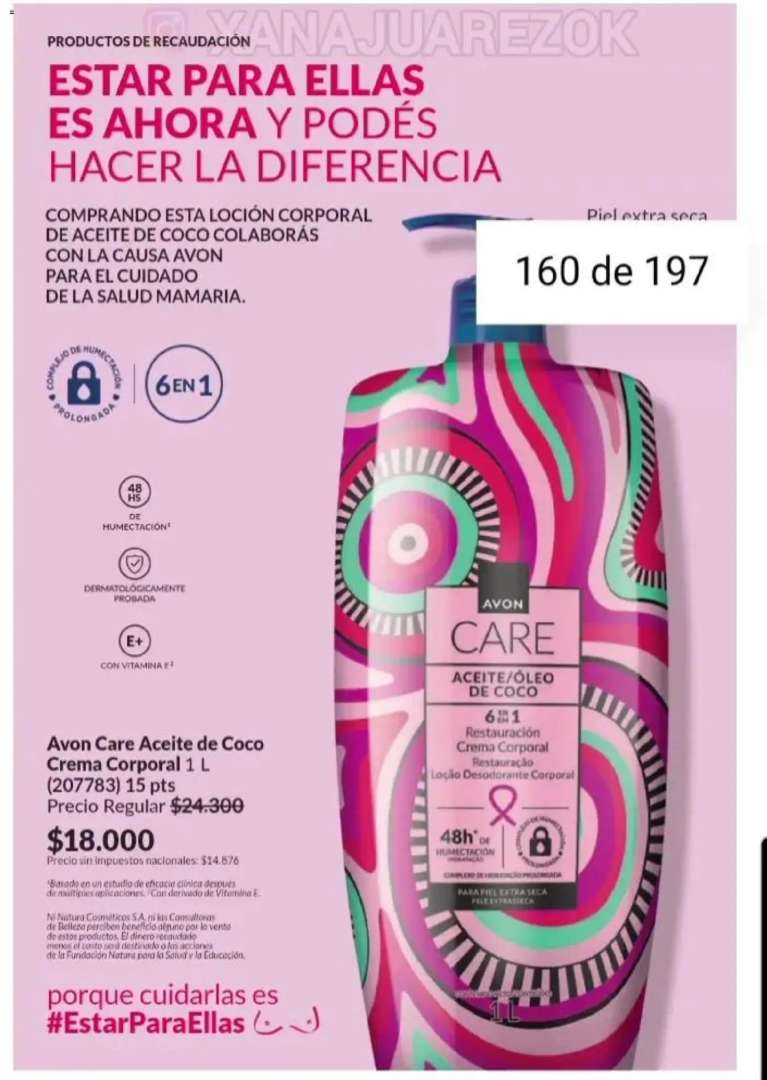 Catálogo AVON Campaña 15/2025 │ válido desde el 23.10.2025 | Página: 140 | Productos: Aceite, Loción, Desodorante, Crema