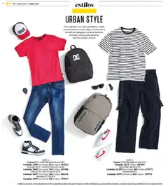 Nuevas ofertas de Coppel válidas en toda la República Mexicana desde el 01.08.2025. ¡Encuentra las mejores ofertas en Coppel - Catálogo Regreso a Clases! | Página: 14 | Productos: Tenis, Lentes, Mochila, Té