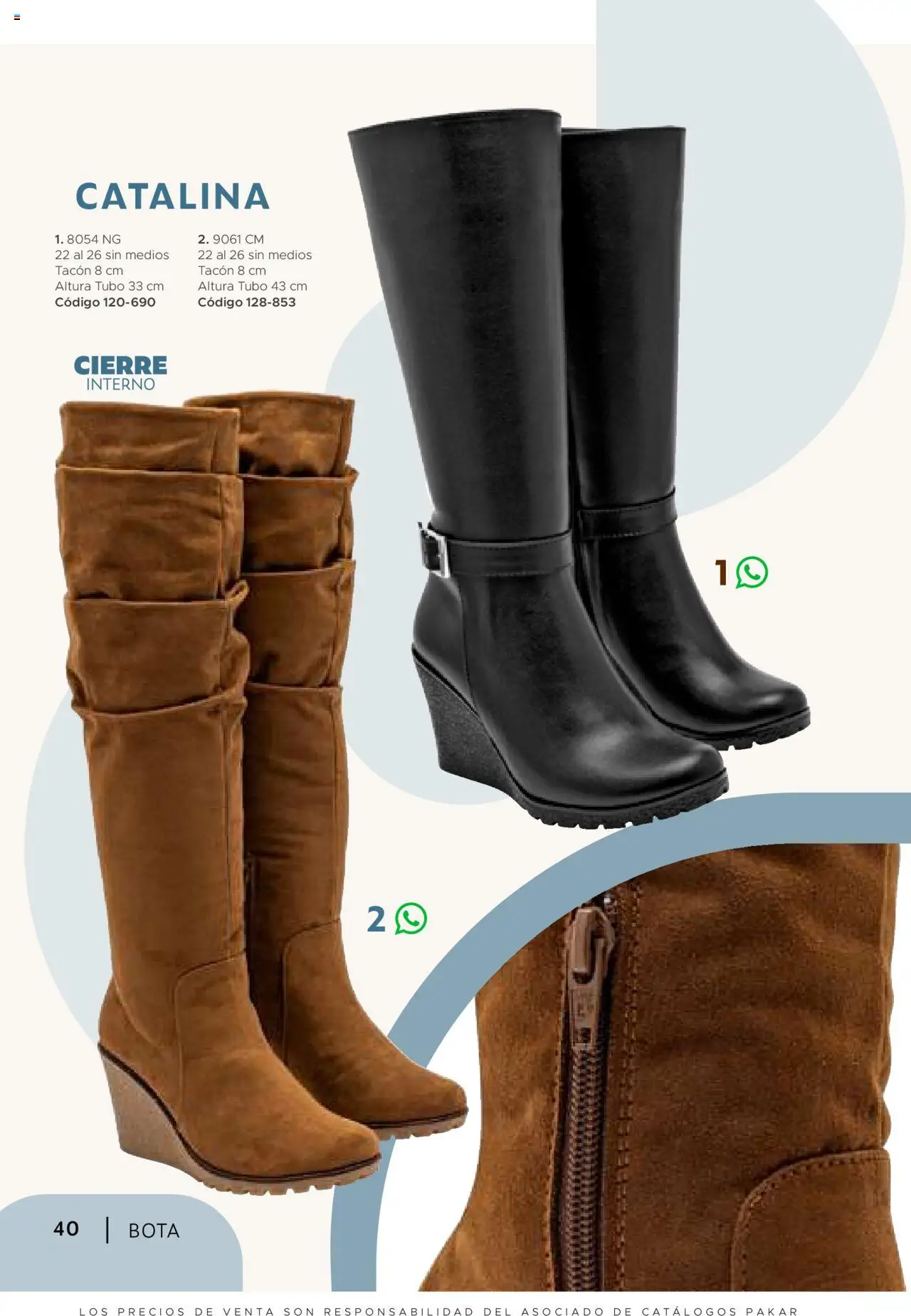 Nuevas ofertas de SC Pakar válidas en toda la República Mexicana desde el 24.07.2025. ¡Encuentra las mejores ofertas en SC Pakar - Catálogo Bota! | Página: 40