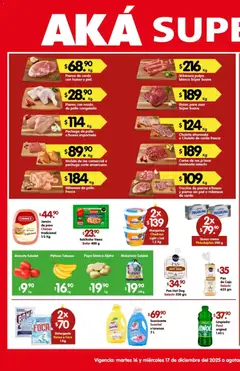 Vista previa de Arteli folleto Aká Super Bodega Foraneas, nuevo folleto de la tienda, válido en México a partir del 16.12.2025