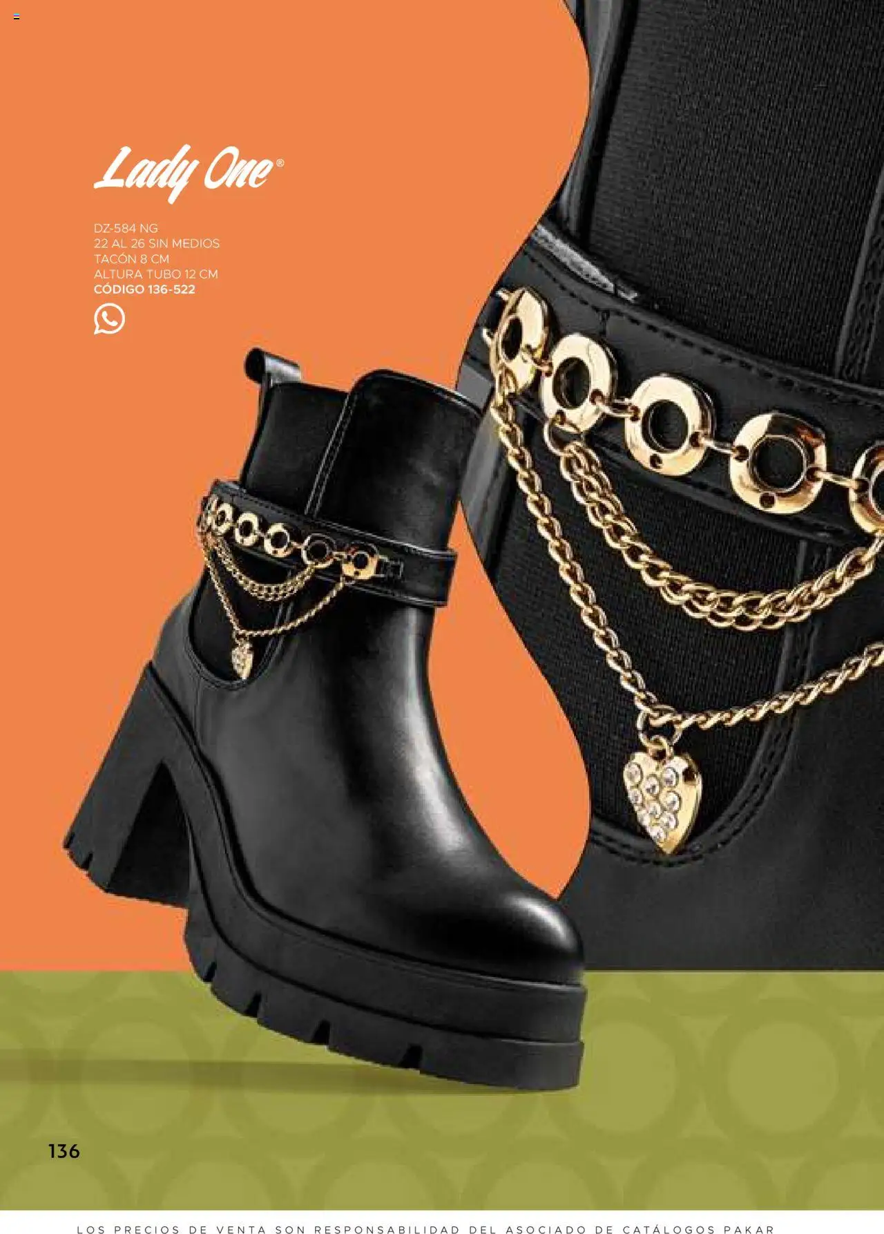 Nuevas ofertas de SC Pakar válidas en toda la República Mexicana desde el 24.07.2025. ¡Encuentra las mejores ofertas en SC Pakar - Catálogo Bota! | Página: 136