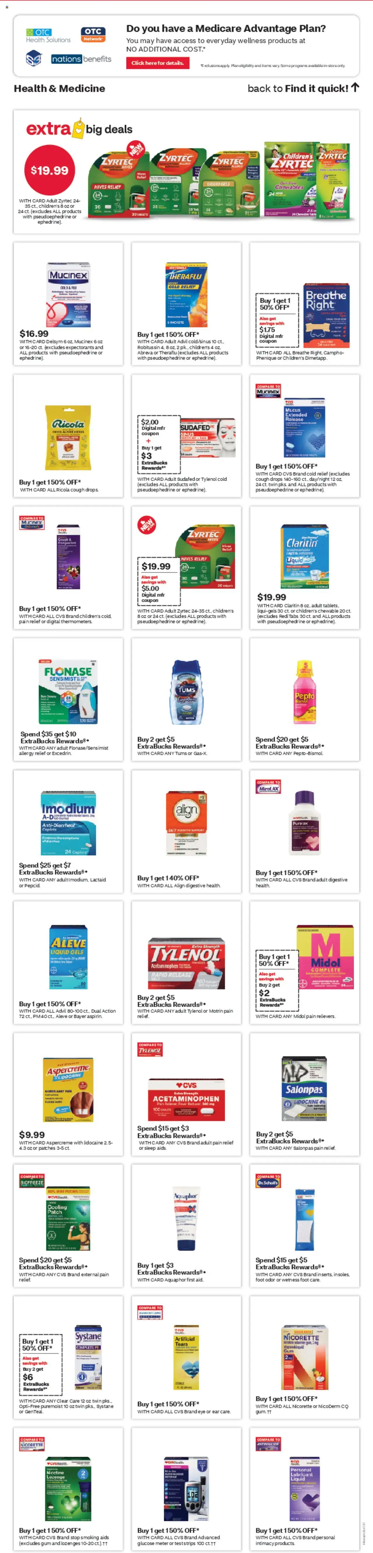 CVS Pharmacy Weekly Ad - FL - valid from 12.10.2025 | Page: 8 | Products: Glucose, Table