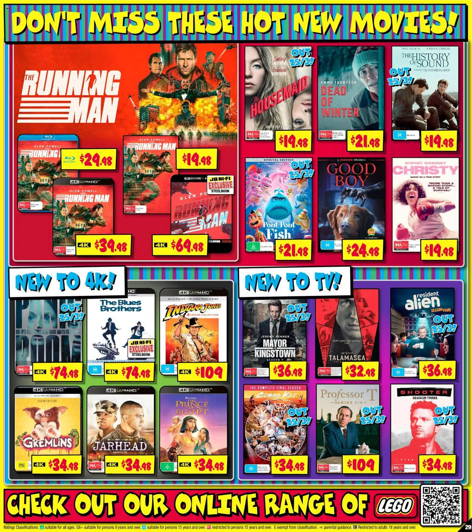 JB Hi-Fi catalogue - valid from 19.03.2026 | Page: 29 | Products: Fish, Tv, Disk