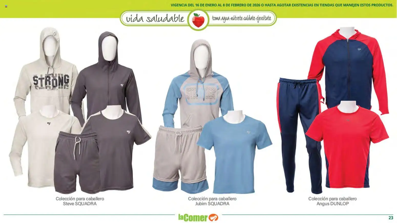 Nuevas ofertas de La Comer válidas en toda la República Mexicana desde el 16.01.2026. ¡Encuentra las mejores ofertas en La Comer folleto Vida Saludable! | Página: 23 | Productos: Agua