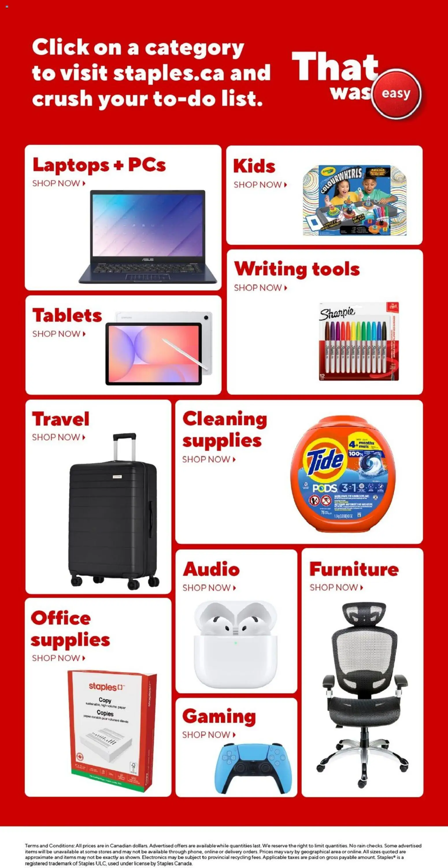 Staples flyer valid from 17.04.2026 | Page: 22 | Products: Audio