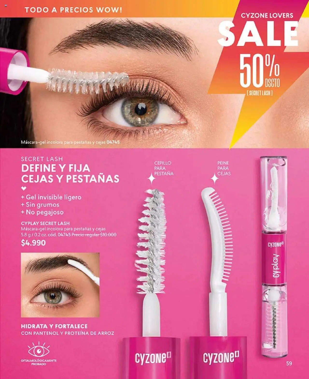 Catálogo CyZone Campaña 14 │ válido desde el 31.08.2025 | Página: 59 | Productos: Cepillo, Peine, Arroz