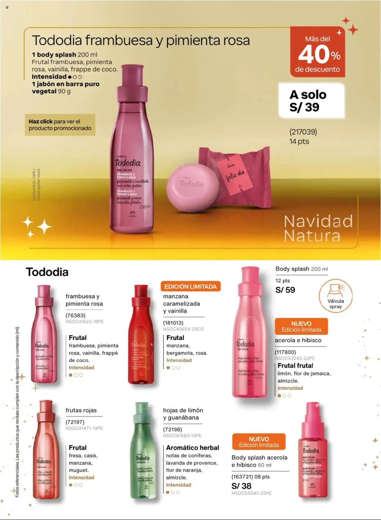 Catálogo Natura válido desde 03.10.2025 | Página: 70 | Productos: Jabón